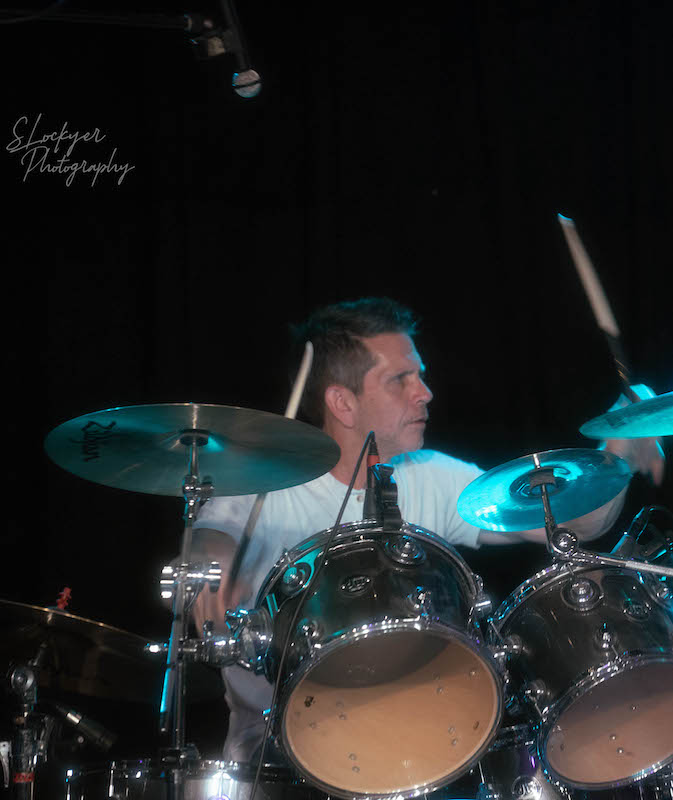 Jeff on drums