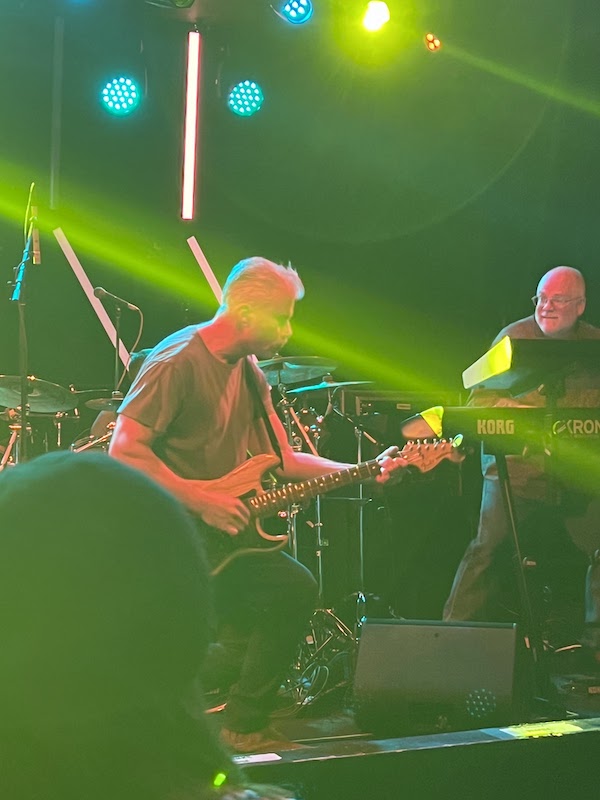 The band onstage at Park City, Dec. 2, 2022; photo by Victoria Menard